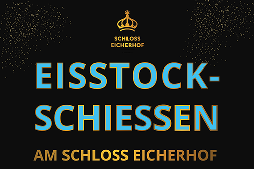 Eisstockschiessen am Schloss Eicherhof in Leichlingen